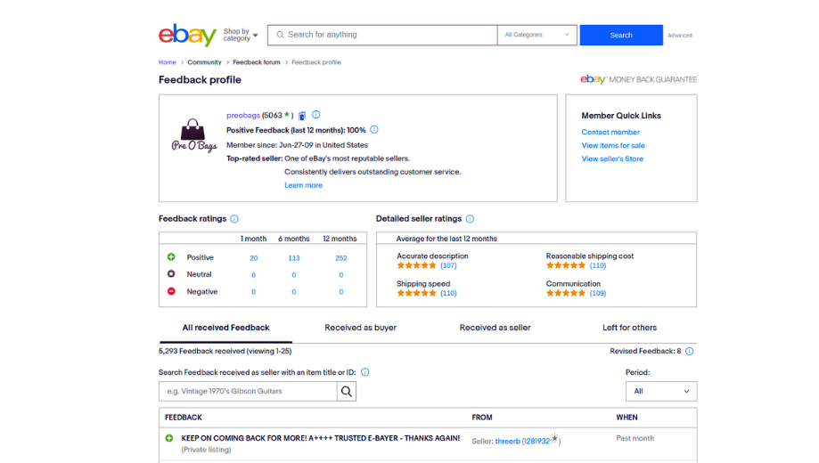 Buy eBay Account with Reviews